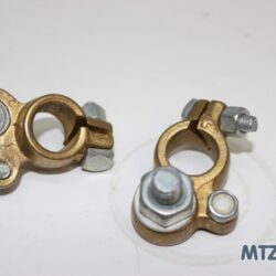 Клемма АКБ ремонтная 2 шт. (латунь) под болт 8 мм