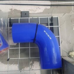 Патрубок (силікон) 90-75-150-150 5 мм