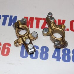 Клемма АКБ латунь к-т 2шт. Евро