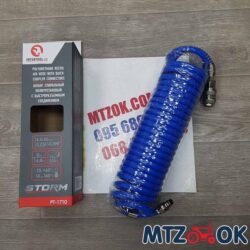 Шланг повітряний(поліуретан)спіральний пневмоінструмент 6,5х10мм 5м (РТ-1710)