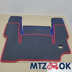 Килимок підлоги кабіни МТЗ УК 1025. 1221 ЄВА №4 швидкознімний на гум. товстий килимок з бортиками