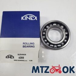 Подшипник 6205 (205) шариковый открытый в привод НШ 10/14/16 KINEX 25х52х15