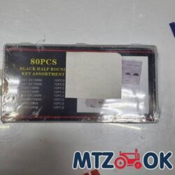 Набор SYD-1074 шпонок полукруглых (80шт. 8 видов)