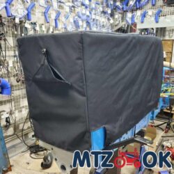 Утеплювач МТЗ 80/82 (чохол капота) круглий. фари з боків з кріпленням кр-ів фар на капот С/З (вир-во Україна) ЧК-80/82 С/З №1