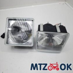 Фара МТЗ передняя квадратная с ламп. Led 7000 люмен в пластм. корпусе 2шт. (пр-во Китай) ФГ-308 Led 7000