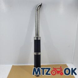 Глушитель МТЗ с дв.Д-240 ЛЮКС нержавейка/труба в трубе с глушителем (Венгрия)