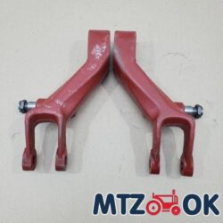 Комплект рычаг мех. навески задней МТЗ с доп. кронштейном (левый/правый) усиленный на ЦС-50 (палец d=25мм) (пр-во САЗ) 80-4605021/80-4605022