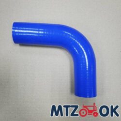 Патрубок радиатора МТЗ верхний d=38мм. L=270мм. угол 90С* (СИЛИКОН) Н/О 70-1303001силикон н/о