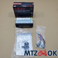 Магнитола AKAI СА018А-9011U с фиксированой фронтальной панелью (2 порта USB, блютуз)  СА018А-9011U