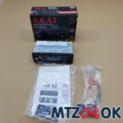 Магнитола AKAI АК-9015U с фиксированой фронтальной панелью (2 порта USB. блютуз)