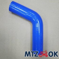 Патрубок радіатора МТЗ верхній d=38мм. L=270мм. кут 135С * (СИЛІКОН) С/З 70-1303001 силікон с/з
