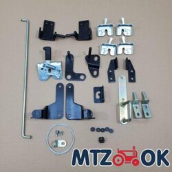 Комплект крепления капота с замками в сборе МТЗ 892 (пр-во Беларусь)