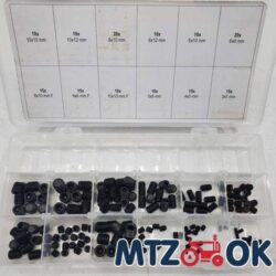 Набір 06777 гвинтів під шестигранник (160шт)