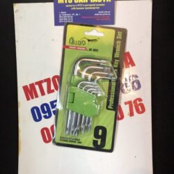 Набор ключей выгнутых TORX. 9пр.Т10-Т50 Аллоид