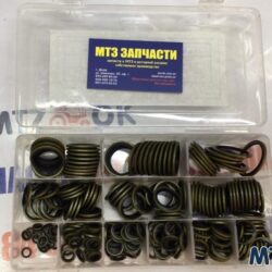 Набор RD922187 шайб латунных с резиновыми кольцами для гидравлики (245шт, d=6-30мм)