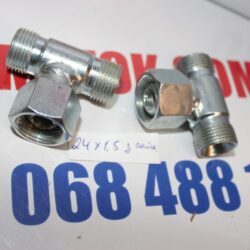 Трійник S24 (24х1,5) із гайкою Н.03685003